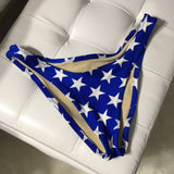 Women's Star High Leg Bikini Bottom