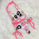 Women's Donut Thong Bikini