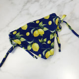 Women's Lemon Print Bikini Bottom
