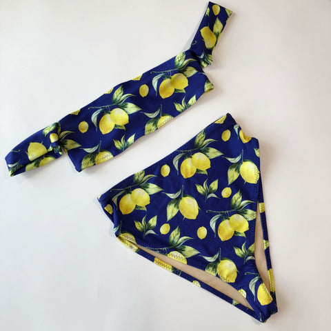 Women's High Waist Sleeve Swimsuit