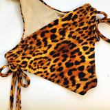One Piece Swimsuit Leopard Print