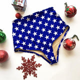 Women's Stars high waist swimsuit bottom, vintage bathing suit separates