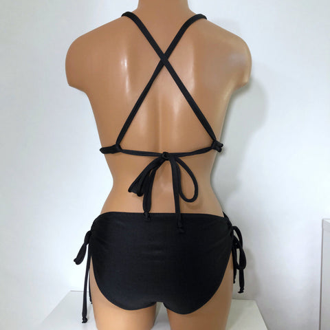 Women's One Piece Cross Back Swimsuit