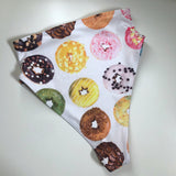 Women's High waisted bathing suit donut print cheeky swimsuit