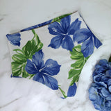 Women’s Hawaiian print High Waist Swimsuit Bottom