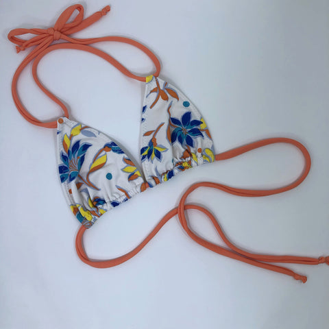 Women’s Swimsuit Bikini top Retro Floral