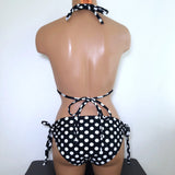 One Piece Polka Dot Swimsuit
