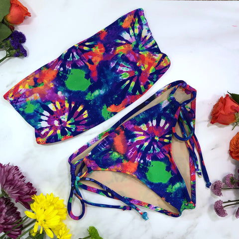 Tie Dye Bikini Swimsuit