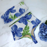 Hawaiian print High Waist Thong Swimsuit