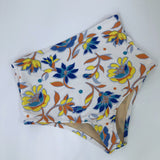 Women’s Retro Floral print High Waist Swimsuit Bottom