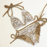 Women’s Bridal swimsuit white bikini