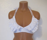 Mini ruffle bathing suit top MORE COLORS
