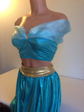 Princess jasmine inspired costume women's adult
