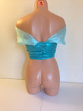 Women's Princess jasmine inspired Cosplay costume crop top Halloween