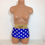 Stars High Waist Bathing Suit Bottom