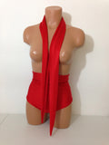 Women's High Waist Swimsuit Bottom with Tie