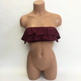 Ruffle Bandeau Bathing Suit Top