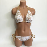 Women’s Bridal swimsuit white bikini