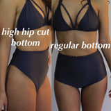 Ruffle High Waist Swimsuit